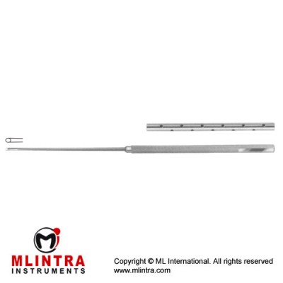 Tissue Picker 2 Twisted Sharp Prongs Stainless Steel, 18.5 cm - 7 1/4" Diameter 1.8 mm Ø